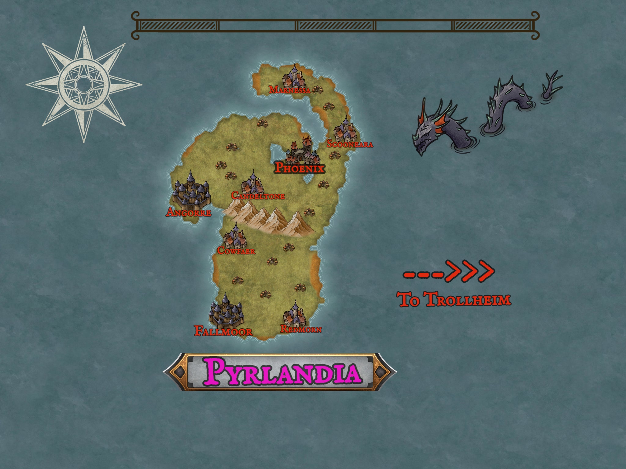 Pyrlandia Map